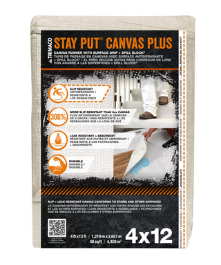 Stay Put Drop Cloths 4'x12'