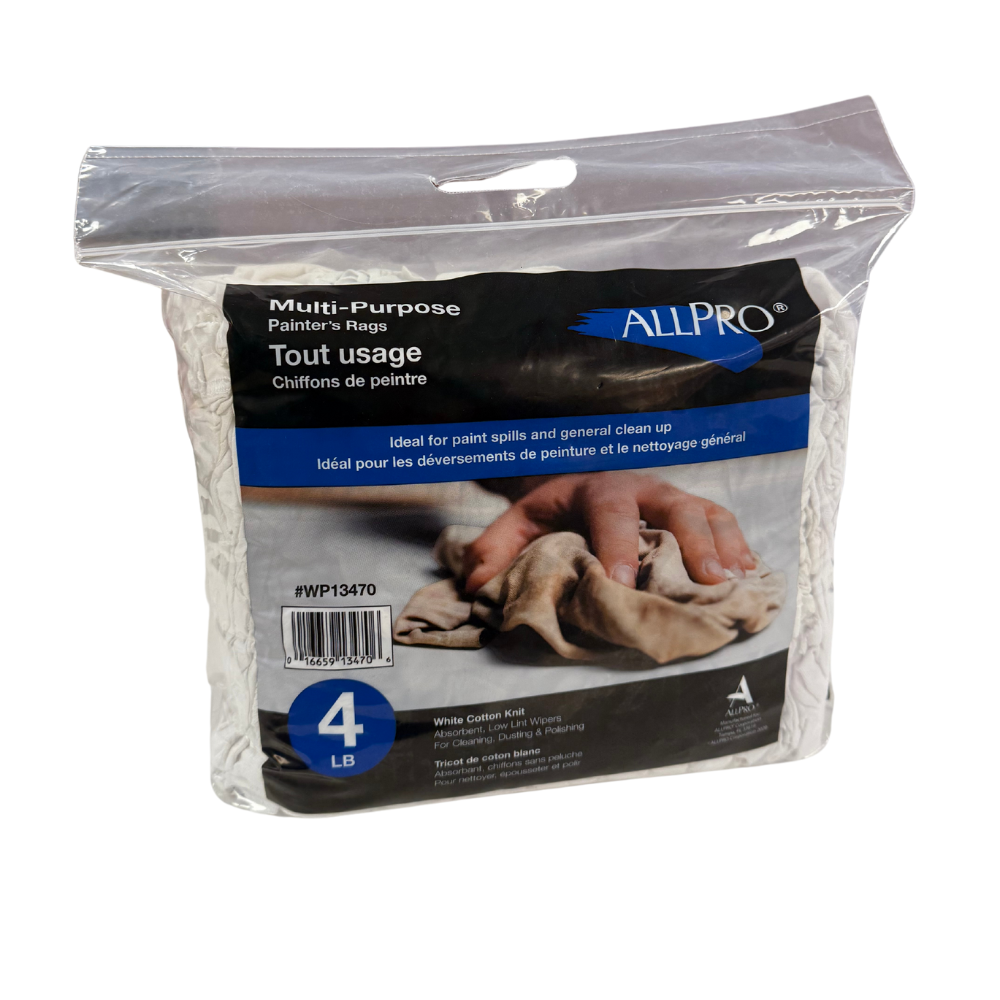 Allpro White Rags – Alpine Design Co